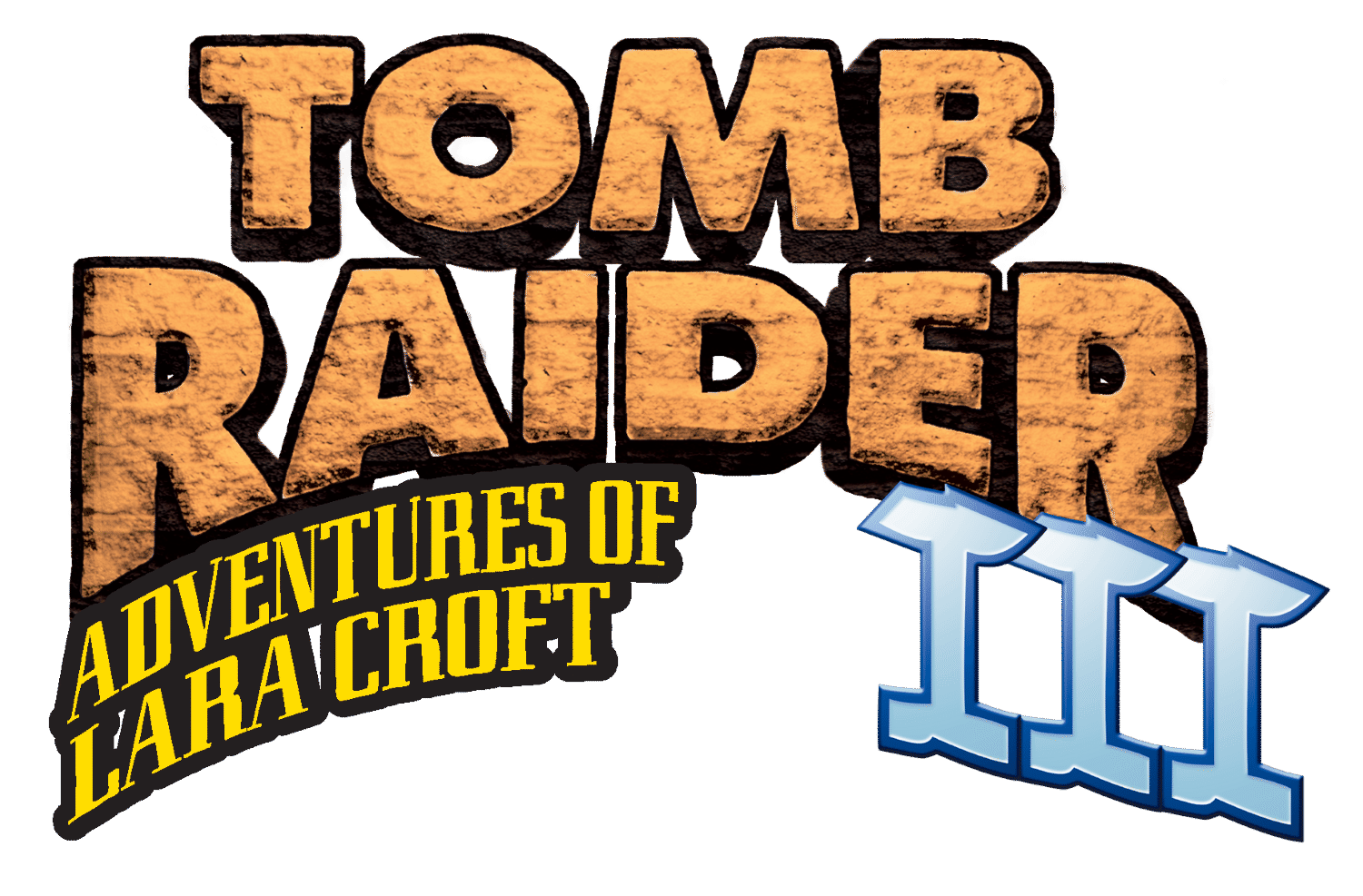 Tomb Raider III logo for Playstation